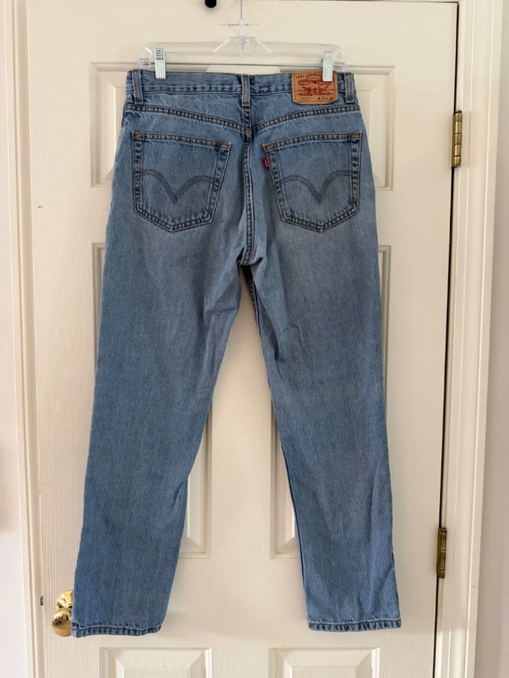 Vintage Levi’s 512 Slim Fit Jeans Men’s 33x30 Light Wash